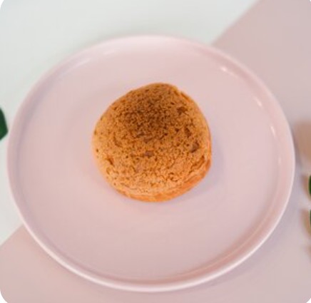 Пирожное Шу с ванильным кремом