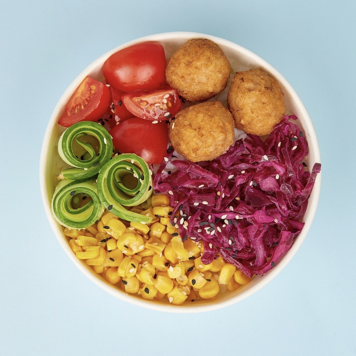 Поке Крокеты из лосося S