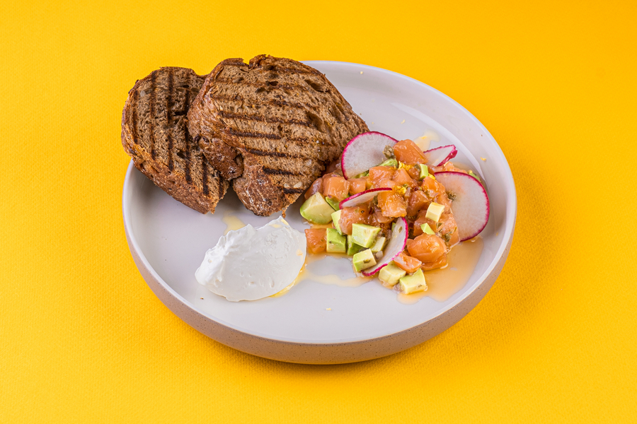 Тартар из лосося