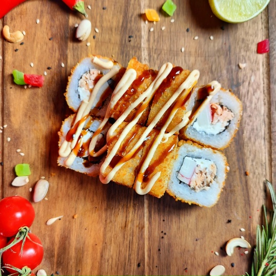 Жаренный ролл «Тающий краб»