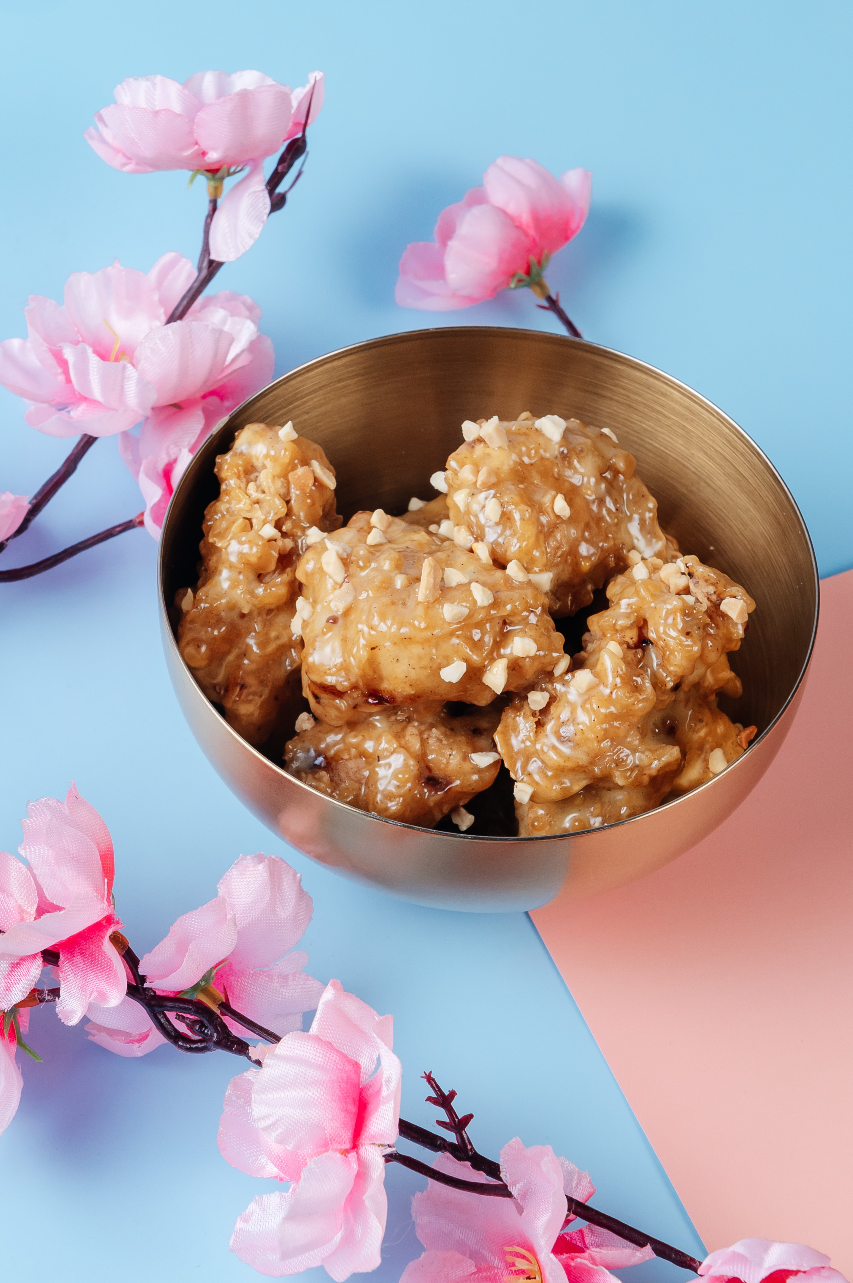 Чикен в медово горчичном соусе