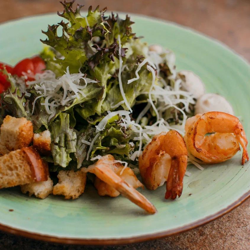 Цезарь с креветкой