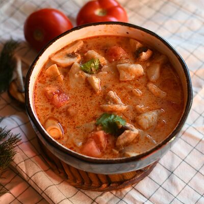 Том Ям с курочкой