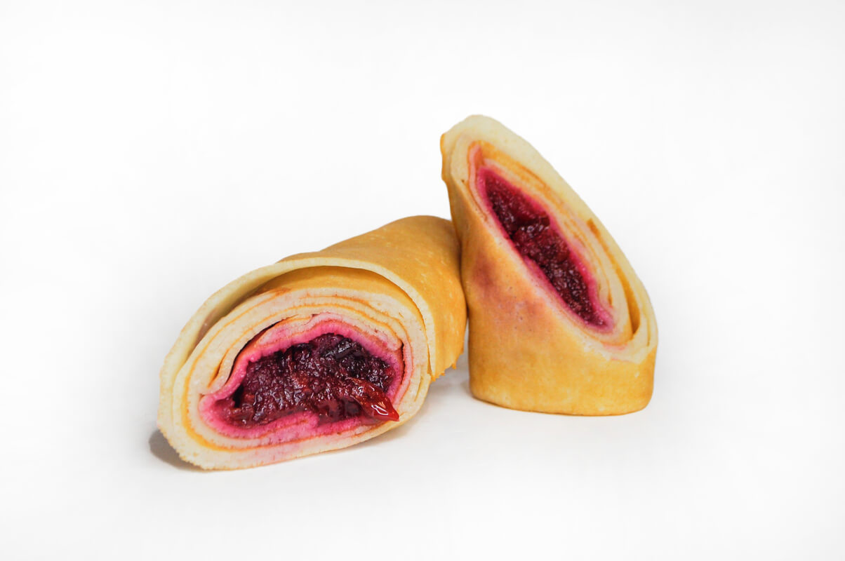 Блинчики с вишней 2 шт.