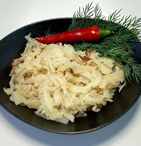 Капуста жареная, кг