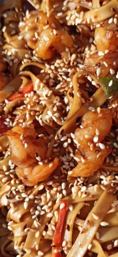 WOK С морепродуктами
