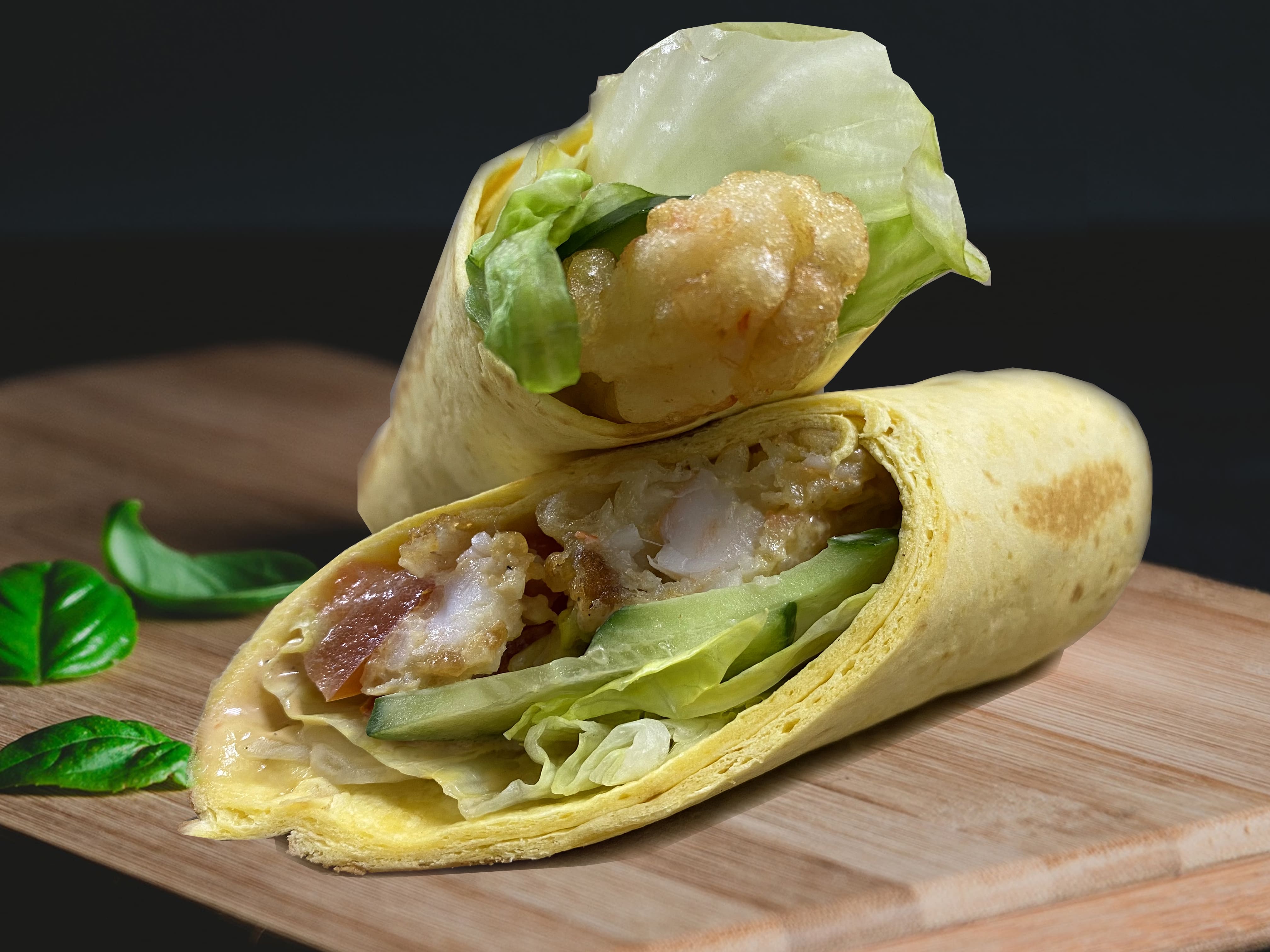 Тортилья с креветкой