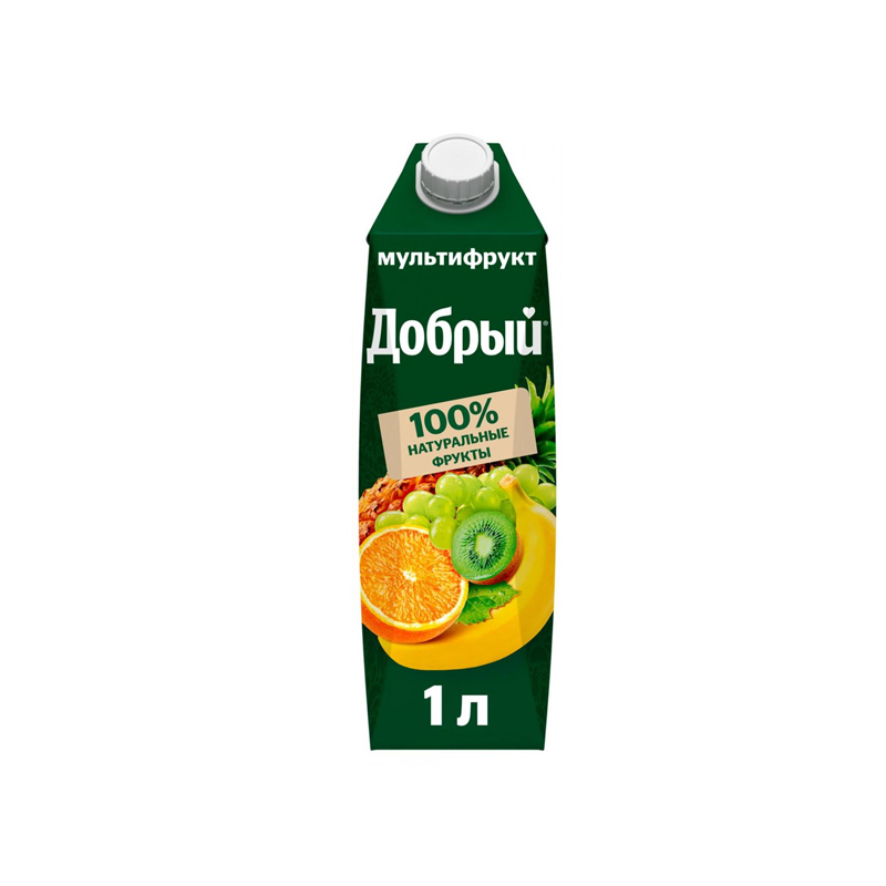 Сок "Добрый" Мультифрукт 1 л
