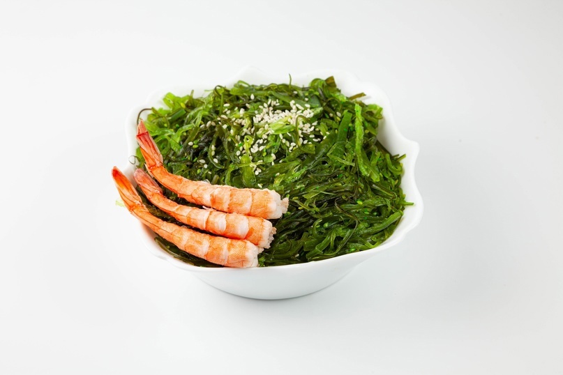 Салат Чука с креветкой