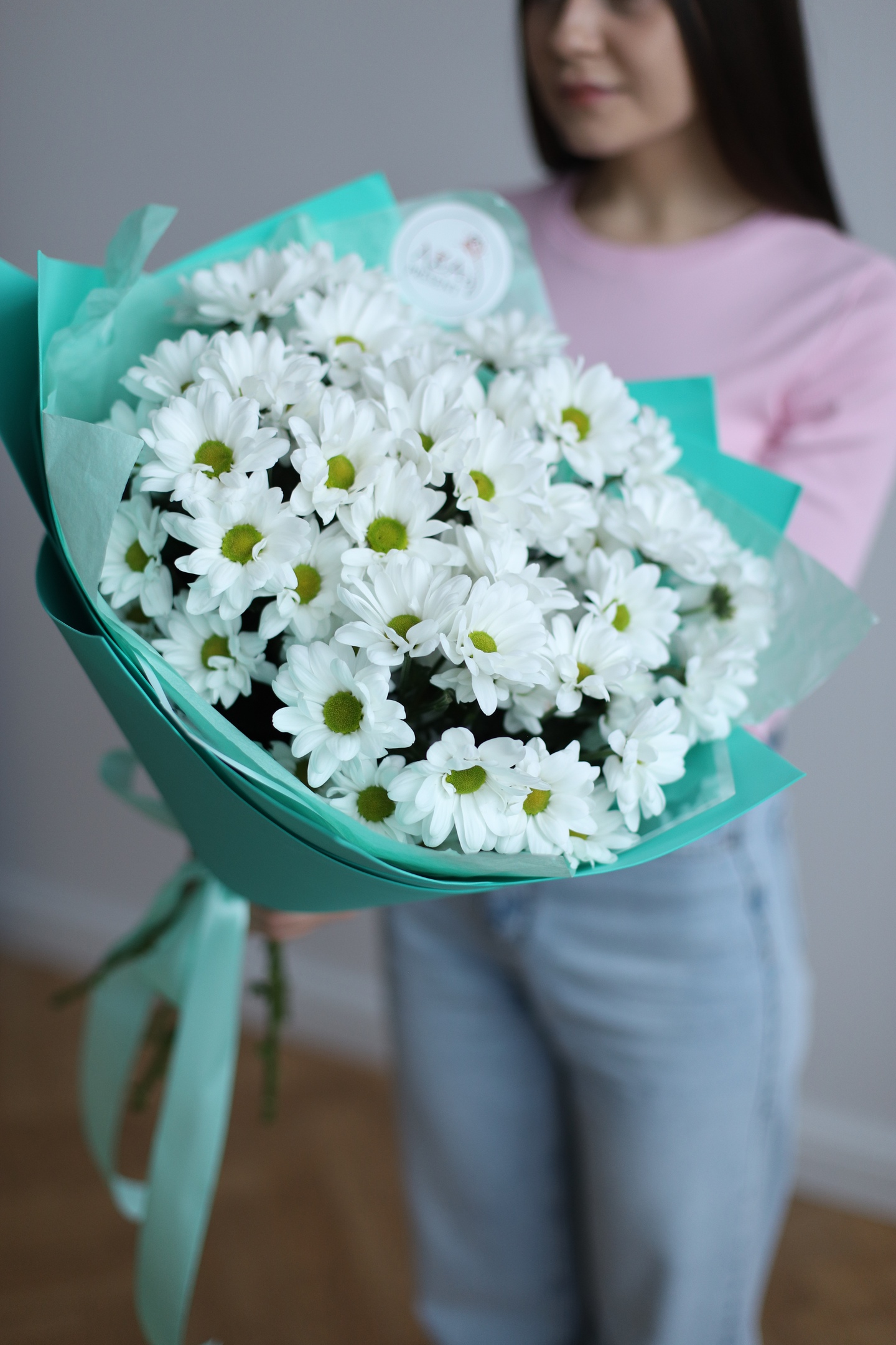 Монобукет - "Хризантема"