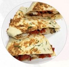 Кесадилья с курицей