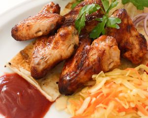 Шашлык из куриных крылышек