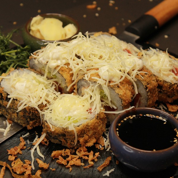 Ролл Цезарь темпура