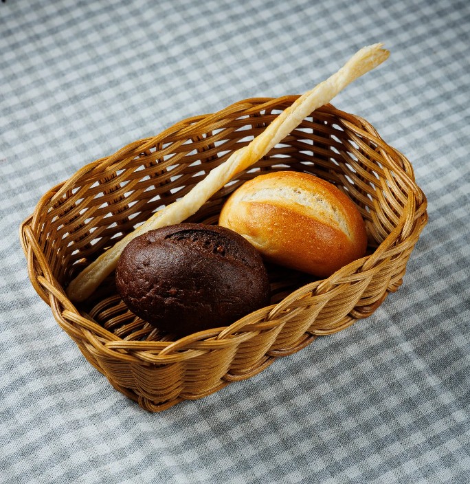 Корзинка домашнего хлеба
