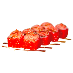 Горячая Калифорния с лососем