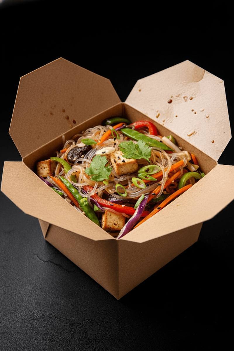 Фунчоза с курицей 