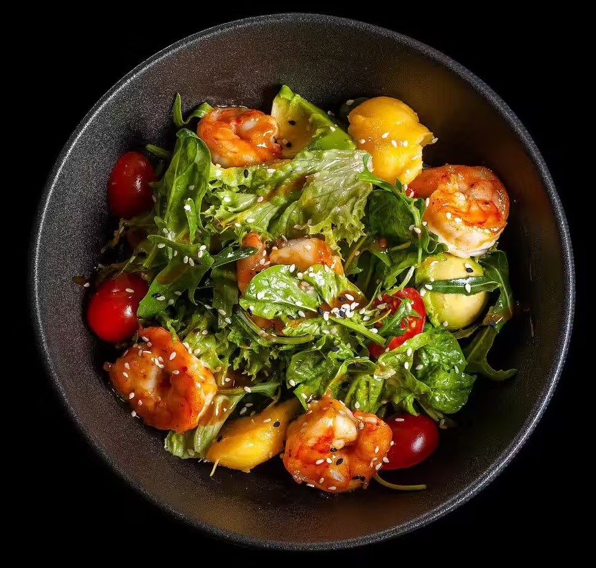 Цитрусовый с креветками