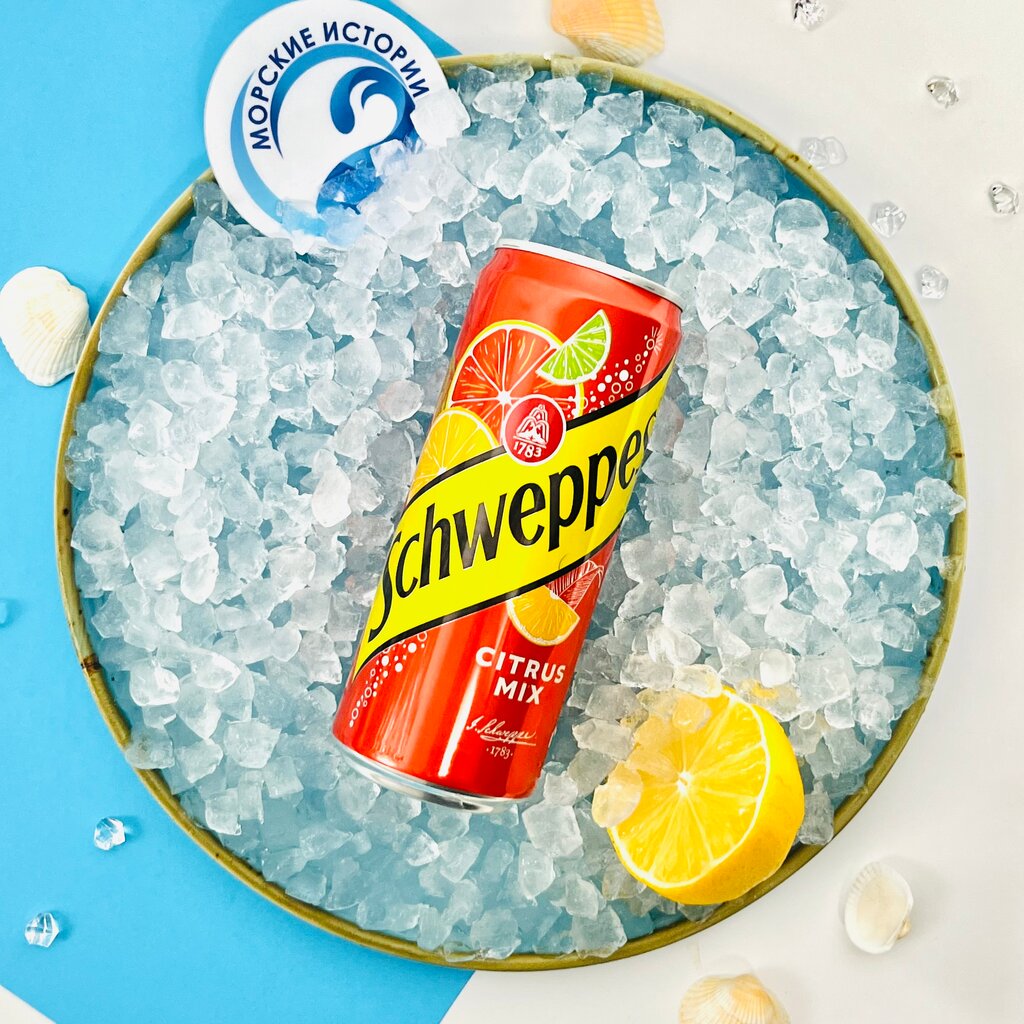 Тоник Schweppes (вкус Цитрусовый микс)