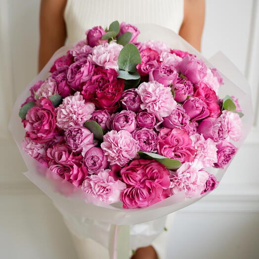 Сборный,стильный букет