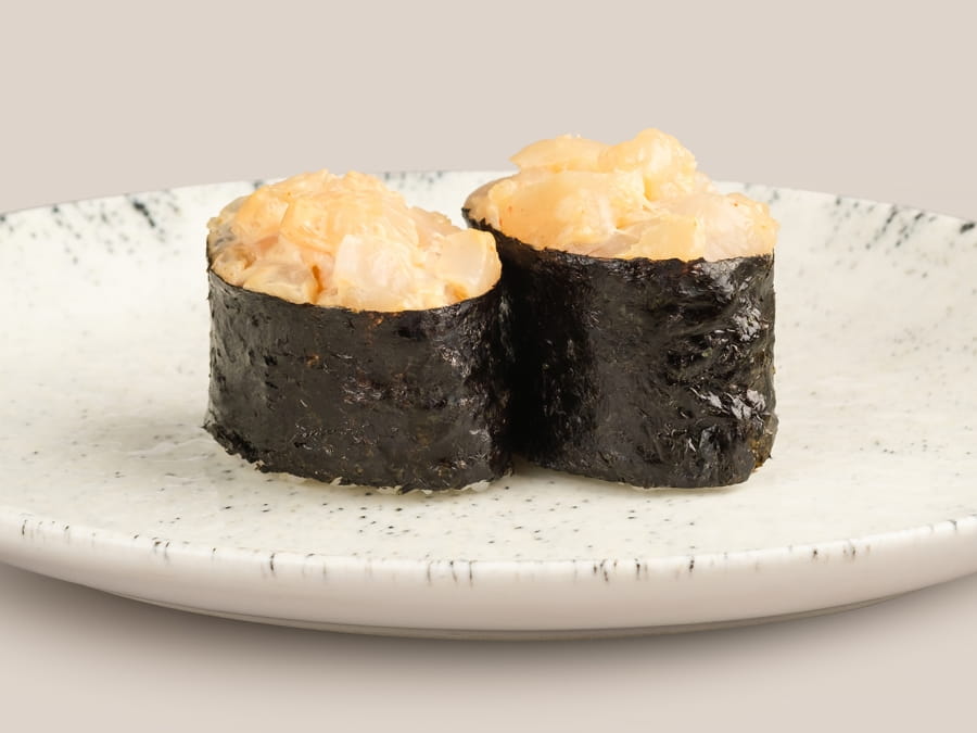 Спайси Гункан гребешок