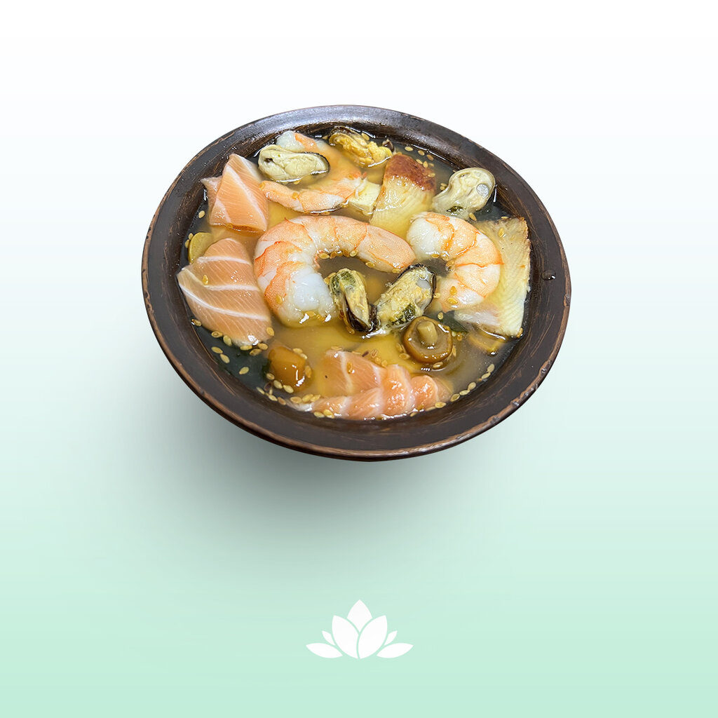 Мисо с морепродуктами