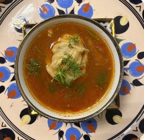 Манты шурпа