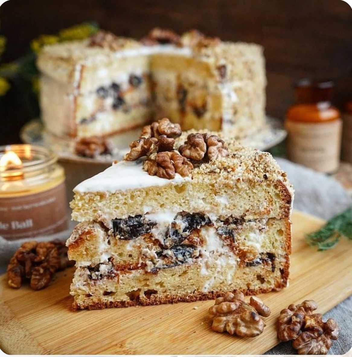 Торт сметанник 