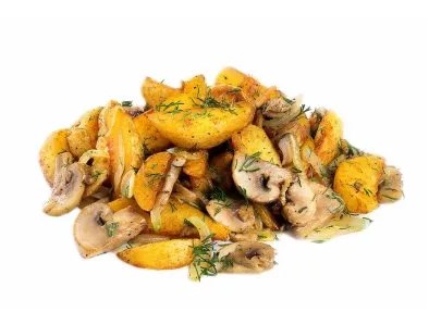 Картофель с грибами
