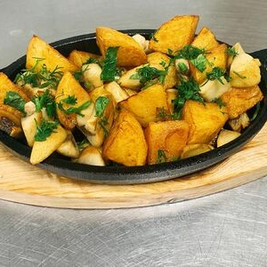 Жаркое из картошки с грибами