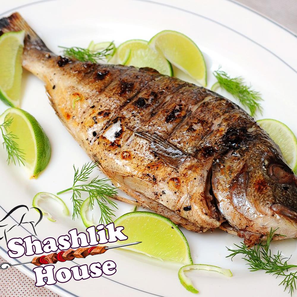 Рыба Дорадо на мангале