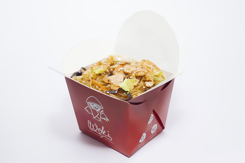 Рисовая лапша с овощами и шампин. 300г