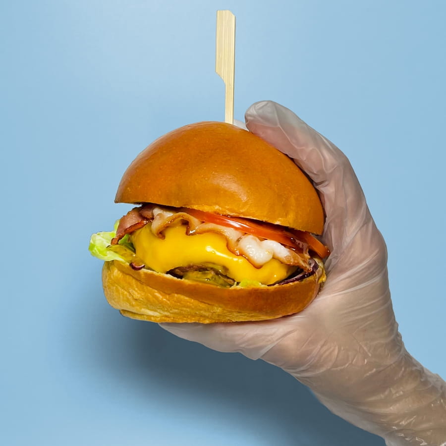 Бургер с говядиной