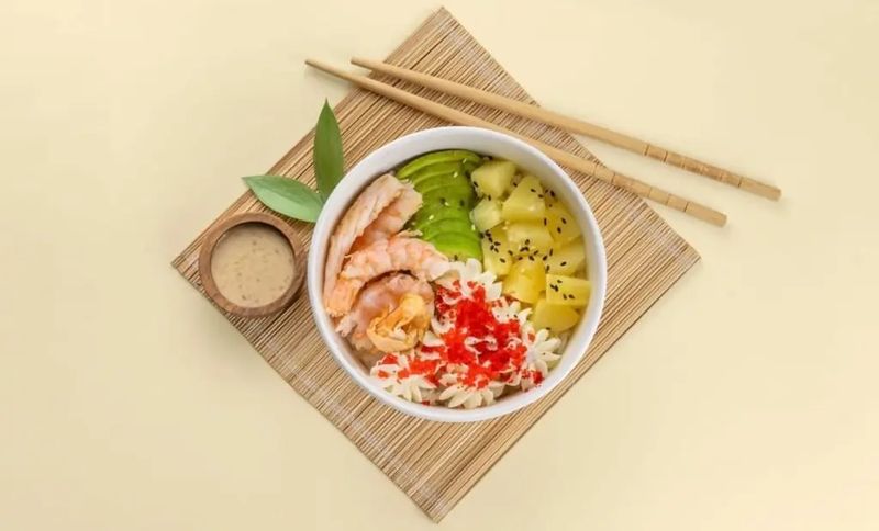 Поке с креветкой