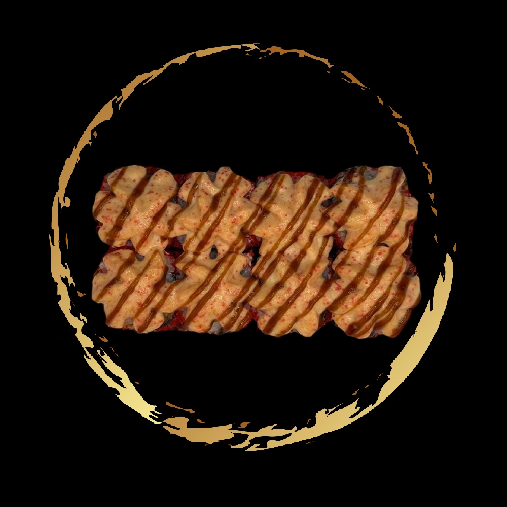 Запеченный ролл красный дракон