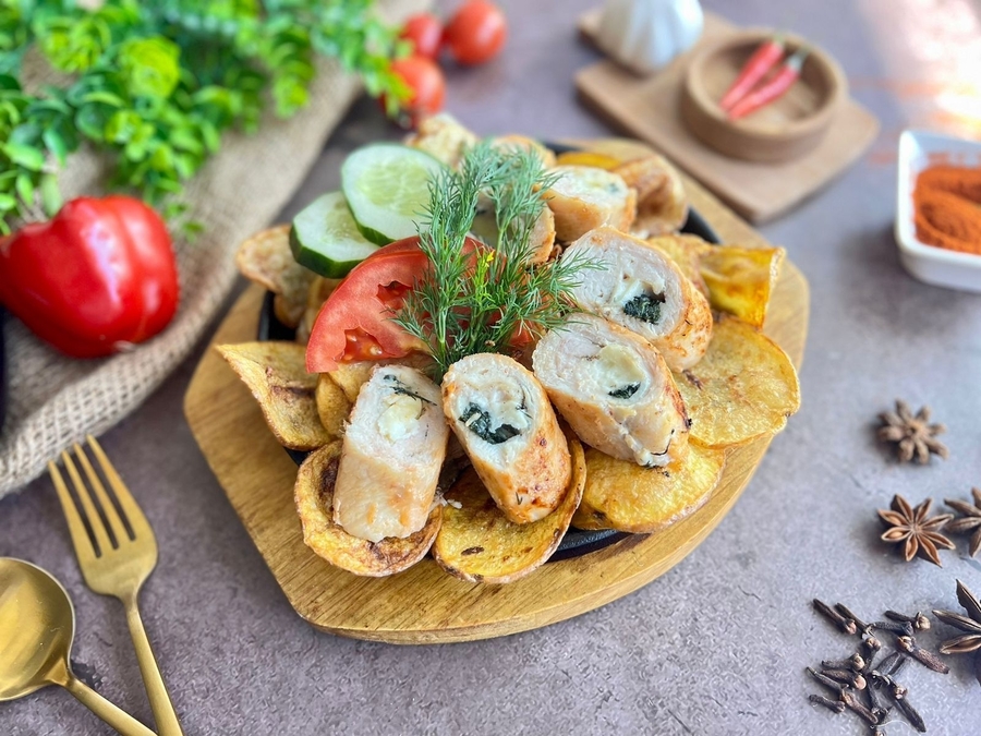 Рулет Урама с курицей