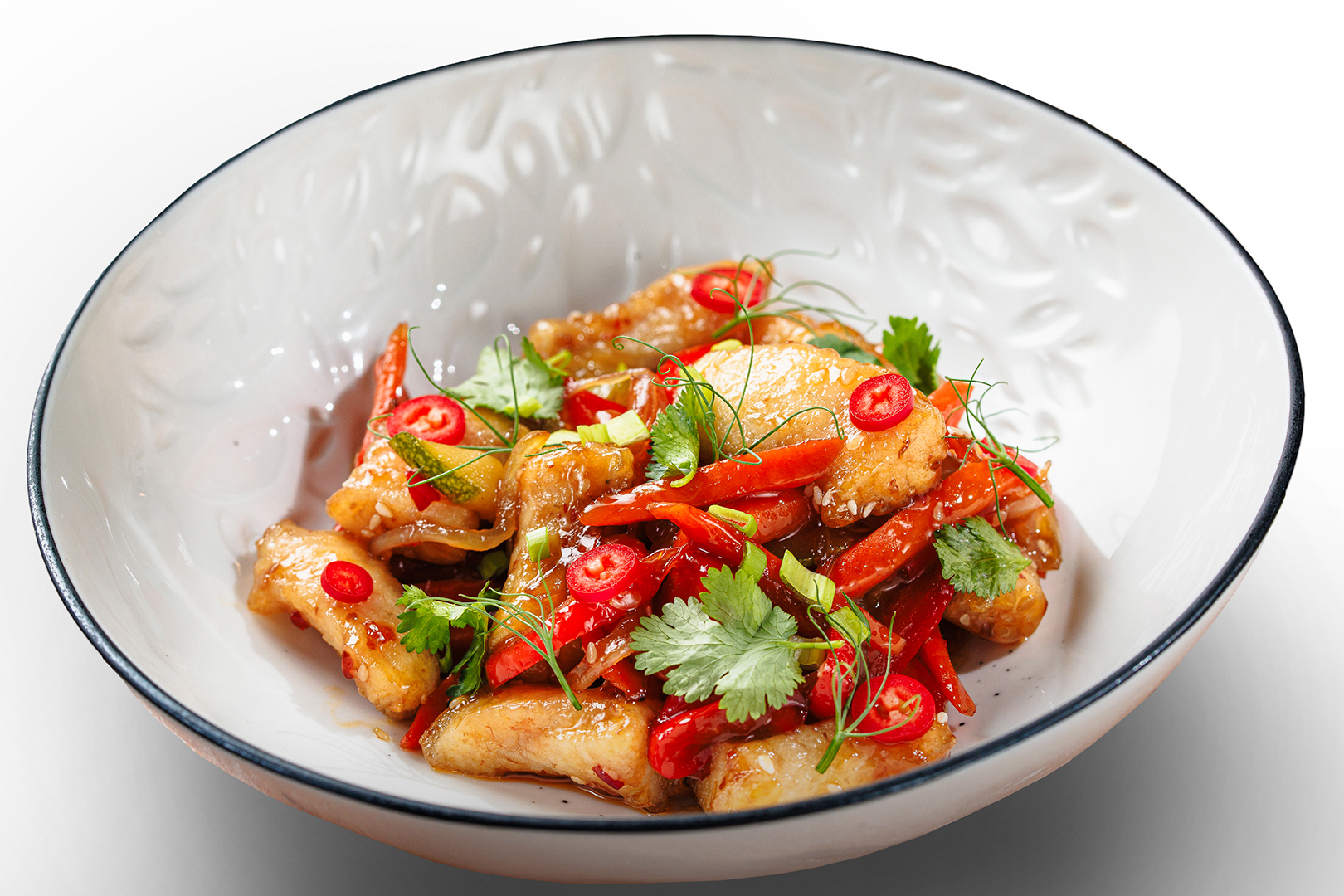 Судак по-тайски