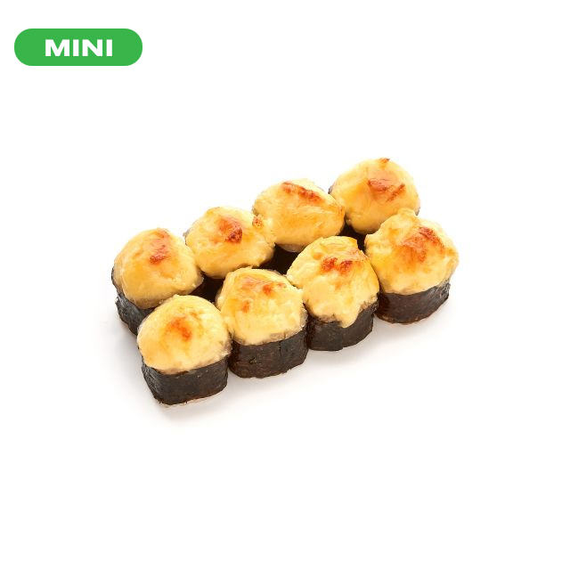 Запеченный с копченым лососем