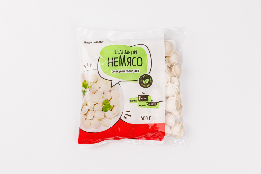 Пельмени "неМясо" со вкусом говядины(Продукт замороженный)