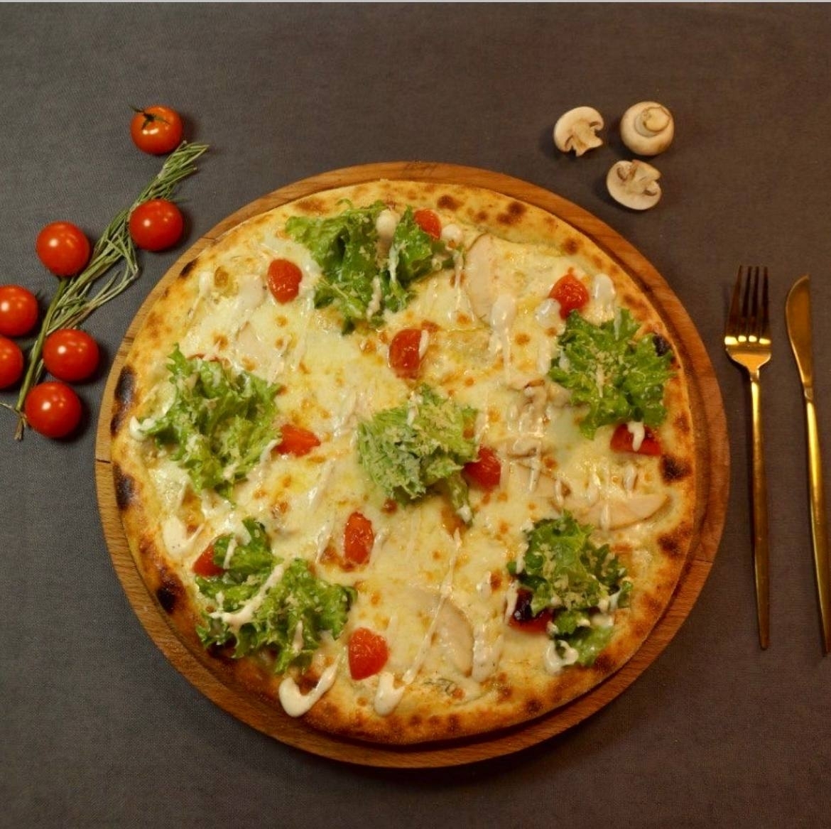 Цезарь пицца 30 см