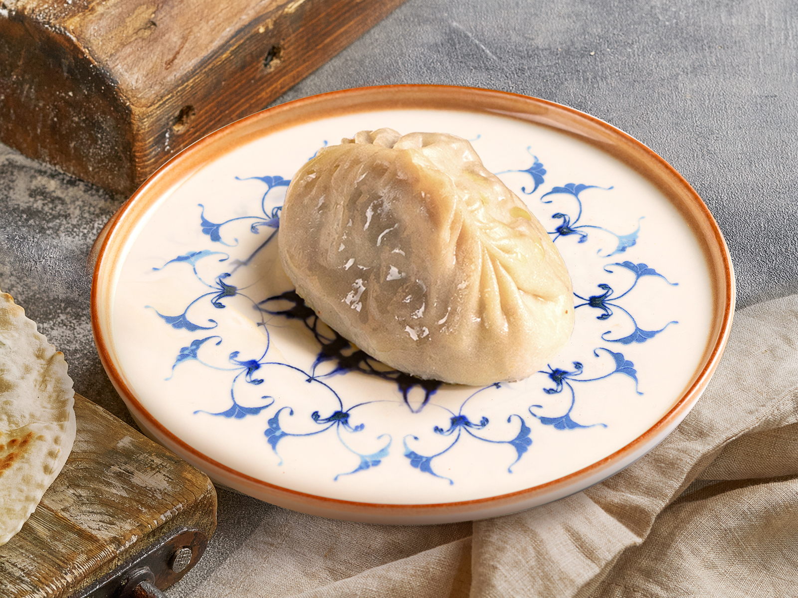 Манты с телятиной