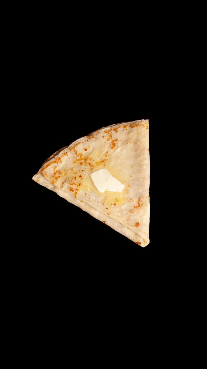 Блин с маслом