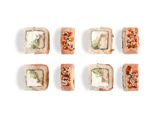 Запечённый ролл Кадо с угрём