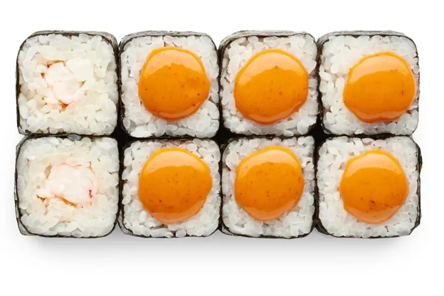 Ролл "Спайси маки с угрём".