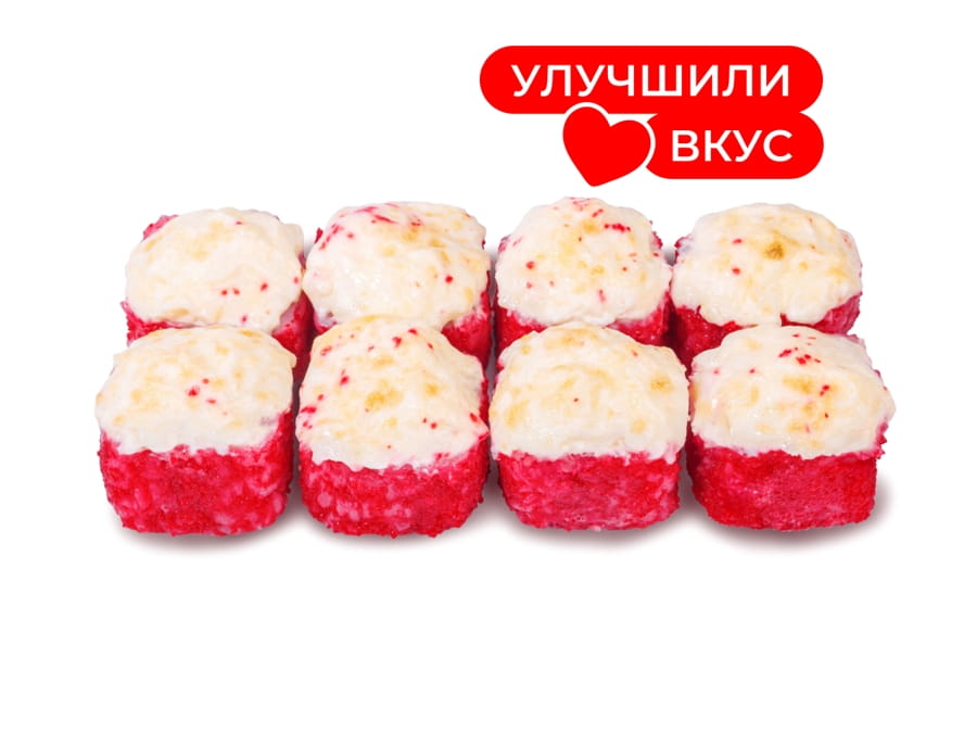 Запеченный Калифорния с креветкой ролл