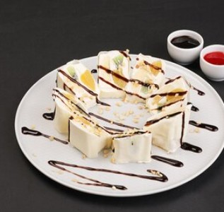 Ролл с персиком 2 шт.