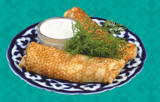 Блины с мясом