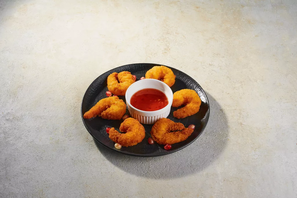 Креветки в панировке