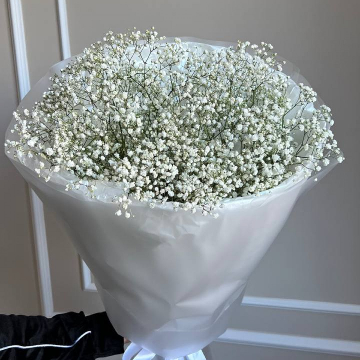 Моно букет из гипсофилы (предзаказ)