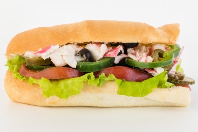 Сэндвич «Морепродукты» 15 см