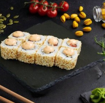 Ролл с куриной грудкой